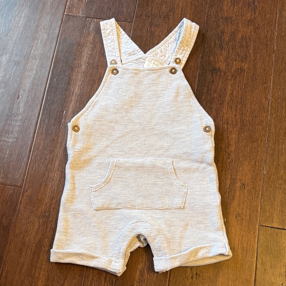 F&F Light Gray Kids Overalls